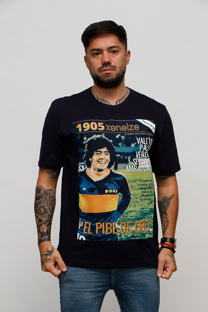 REMERA EL PIBE DE ORO - Image 1